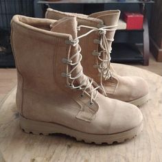 Brand New With Tag Belleville Men's 7.5 Wide Combat Boots Ready For A New Home Any Questions Please Ask Chunky Winter Boots, All Black Timberlands, Engineer Boots Men, Shoes List, Ranger Boot, Black Boots Men, Combat Boots Men, Waterproof Leather Boots, Rugged Boots