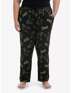 Invader Zim GIR Doom Pajama Pants Plus Size Invader Zim Gir, Zim Gir, Right Arrow Icon, Plus Size Hot, I'm Broke, Pants Plus Size, Invader Zim, Drawstring Waistband, Show Off