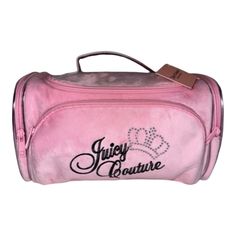 Questions? Leave A Comment Below! Holiday Finds, Pink Makeup Bag, Y2k Accessories, My Shopping List, Juicy Couture Bags, Couture Bags, Pink Makeup, Room Aesthetic, Cosmetic Bags