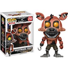 the five nights pop vinyl figure is shown