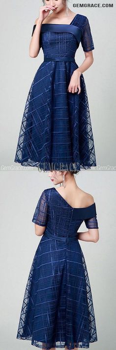 10% off now|Free shipping world-wide. Elegant Navy Blue One Shoulder Knee Length Party Dress For Weddings at GemGrace. Click to learn our pro custom-made service for wedding dress, formal dress. View #BridalPartyDresses for more ideas. Formal Blue One Shoulder Dress For Prom, Fitted Blue One Shoulder Dress For Wedding, Formal Blue One-shoulder Dress For Prom, Elegant Blue One-shoulder Dress For Prom, Blue Wedding Dress With Asymmetrical Neckline, Blue Asymmetrical Neckline Wedding Dress, Best Wedding Guest Dresses, For Wedding Dress, Semi Formal Dresses