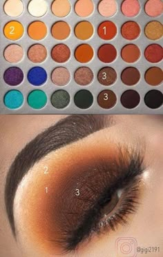 Brown smokey eye Jaclyn Hill Makeup, Jaclyn Hill Palette Looks, Jaclyn Hill Eyeshadow Palette, Maquillage On Fleek, Morphe Palette, Eyeshadow Ideas, Smokey Eye For Brown Eyes, Jaclyn Hill Palette