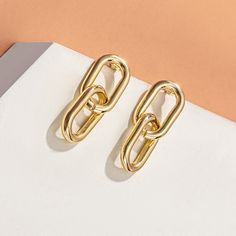 OMG! GREAT GEOMETRIC GOLD EARRINGS FOR WOMEN FOR US $12.95 We know a good deal when we see one. And you're looking at one right now. For a limited time, pay just US $12.95 to get your own Geometric Gold Earrings for Women, one of our most popular products this season. How often do you get a deal THIS good? Grab your Statement Drop Earrings Geometric Dangle Earrings NOW because there's no time to waste! MORE INFORMATION Metals Type: Copper Alloy Style: Vintage Fine or Fashion: Fashion Item Type: Trendy Closet, Festival Birthday, Gold Earrings For Women, Coachella Festival, Alloy Earrings, Anthropologie Jewelry, Minimalist Gifts, Statement Drop Earrings, Spring Boho