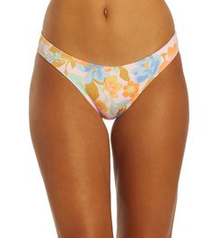 With coverage built for fun and games and a focus on maximum comfort, the Billabong Women's Pick Me Up Lowrider Bikini Bottom will quickly become a go-to. It features a bold floral print on stretchy fabric made with recycled poly, plus a low-rise waist and full bum coverage.Features Eco-conscious fabric Full bum coverage All-over print Details Fabric: 85% Recycled Polyester; 15.0% Elastane Care: Hand wash Bottom Coverage: Full coverage Rise: Low Country of Origin: Imported Billabong Bikinis, Beachy Outfits, Bold Floral Print, Billabong Women, Fun And Games, Cute Swimsuits, Low Country, Eco Conscious, Stretchy Fabric