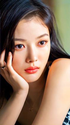 Celebrities 90s, Asian Faceclaims, Kim Yoojung, Collage Photos, Kim You Jung, Mangekyou Sharingan, Lee Young, Medium Length Haircut, Kim Yoo Jung