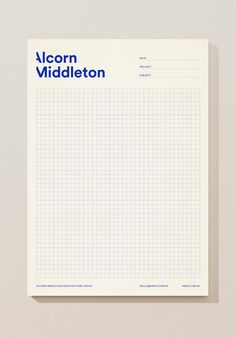 a piece of paper with the words neonn viddleton on it, sitting on top of a white surface