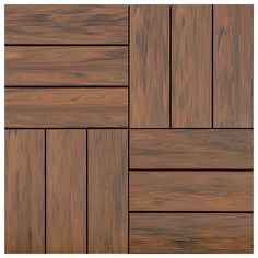 an image of wood flooring tiles in various sizes and colors, including dark brown