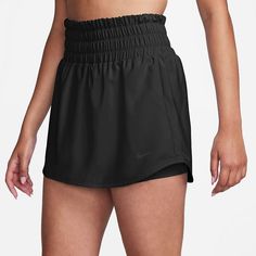 Own the court in this Women's Nike One Ultra High-Waisted Skort. The flouncy, stretchy design is made from lightweight fabric, and a single pleat in the front gives you room to move while you run and slide.Click on this WOMEN'S GUIDE to find the perfect fit and more! Own the court in this Women's Nike One Ultra High-Waisted Skort. The flouncy, stretchy design is made from lightweight fabric, and a single pleat in the front gives you room to move while you run and slide. Click on this WOMEN'S GUI Bottom Clothes, Wide Waistband, The Court, Nike Dri Fit, Lightweight Fabric, Jersey Fabric, Dri Fit, Nike Women, Comfort Fit