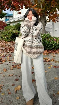 Cute Winter Outfits Aesthetic Casual, Vintage Winter Outfits Classy, Matching Set Outfit Fall, Autumn Outfit Inspo Plus Size, Cozy Fall Outfits Aesthetic Vintage, Matching Outfits Best Friend Winter, Crochet Fall Outfits, Aesthetic Winter Outfits Vintage, Winter Asthetics Outfit