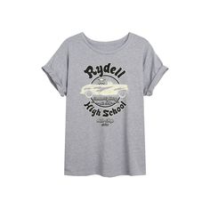 This juniors' Grease graphic tee is sure to be the one that you want! This juniors' Grease graphic tee is sure to be the one that you want!  Crewneck Cuffed short sleeves Oversized fitFABRIC & CARE Cotton, polyester Machine wash Imported Size: Xxl. Color: Med Grey. Gender: unisex. Age Group: kids. Oversized Graphic Tee, High Neck Tank Top, High Neck Tank, Cuffed Shorts, Raglan Tee, Boyfriend Tee, Grease, Oversized Tee, Cropped Hoodie