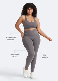 Enjoy the perfect blend of comfort and style with our Casual Fit Leggings. A go-to for plus size gym leggings, these offer a relaxed fit that’s ideal for workouts, weekends, and everything in between. Versatile Gray Leggings For Pilates, Gray Versatile Leggings For Pilates, Versatile Stretch Gray Activewear, Versatile Gray Stretch Activewear, Full-length Yoga Pants With 4-way Stretch And Light Support, Gray Full Length 4-way Stretch Leggings, Gray Compressive Leggings, Versatile High Stretch Gray Leggings, Versatile High Stretch Gray Yoga Pants