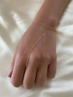 14k Solid Gold Hand Chain - Etsy Canada Gold Adjustable Jewelry, Adjustable Resizable Gold Jewelry, Formal Minimalist Adjustable Jewelry, Minimalist Adjustable Jewelry For Formal Occasions, Adjustable Minimalist Gold-plated Jewelry, Gold Adjustable Bracelet, Adjustable Yellow Gold Bracelet, Adjustable Fine Jewelry For Formal Occasions, 14k Gold Adjustable Jewelry