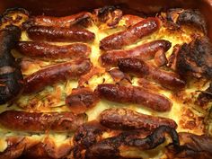 there are many sausages in the casserole