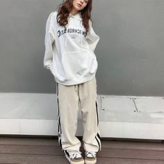 Step up your street style with these Japanese Corduroy Straight Sweatpants. Crafted from 100% cotton, these mid-rise pants feature a drawstring waistband and regular fit for a comfortable fit. Add a bold touch to any outfit with this risk-taking streetwear. Features: -100% Cotton -Mid-rise Waist -Drawstring Waistband -Regular Fit -Street Style Cotton Sweatpants With Drawstring For Streetwear, Cotton Drawstring Sweatpants For Streetwear, White Baggy Drawstring Pants, Trendy Cotton Bottoms With Letter Print, Cotton Straight Sweatpants For Fall, Straight Cotton Sweatpants For Fall, Winter Streetwear Bottoms With Drawstring, Fall Cotton Straight Sweatpants, Casual Drawstring Pants For Fall