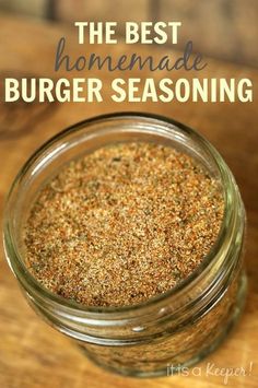 the best homemade burger seasoning recipe