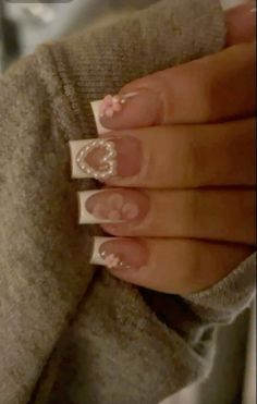 Short Back To School Nails Simple, Cute Nail Ideas Birthday, Baddie Nails Medium Length Square, Not French Tip Nails, Light Pink Nail Inspo Short, Short Tapered Square Nails Pink, Birthday Nails Short French Tip, Shirt Nail Ideas Acrylic, Short Nails Ideas No Acrylic