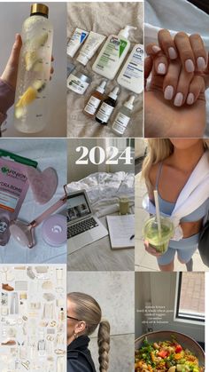 #2024motivation Healthy Habits Motivation, Aesthetic Era, Life Vision Board, Garnier Skin Active, Vision Board Manifestation, Vision Board Inspiration, Motivation Board, Cooked Veggies, Healthy Lifestyle Motivation