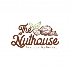 the nuthouse logo with nuts and leaves