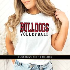 The "Custom Volleyball Tee" is everything you've dreamed of and more! It feels soft and lightweight, with the right amount of stretch. It's comfortable and flattering for both men and women, while also making the perfect gift! Tee details: * Runs true to size * Model is wearing a size S * Tear away label * Light fabric * 100% Airlume combed and ringspun cotton (fiber content may vary for different colors) * For an oversized fit size up :) Care Instructions For More Durability: * Do not iron dire Volleyball Team Shirts, Volleyball Life, Custom Volleyball, Custom Crewneck Sweatshirts, Custom Crewneck, Team Sweatshirts, Volleyball Gifts, Volleyball Team, Volley Ball