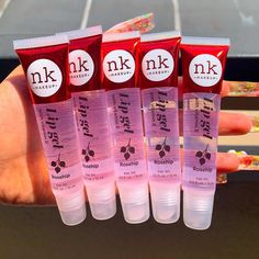 Makeup Lip Combo, Nk Lip Gel, Nk Makeup, Pink Tip Nails, Lip Gel, Lips Essentials