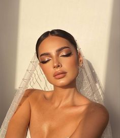 Glam Bride Makeup, Wedding Eye Makeup, Glam Wedding Makeup, Bridesmaid Hair Makeup, Bridal Makeup Natural, Braut Make-up, Wedding Makeup Looks, Bridal Makeup Looks