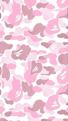 a pink and gray camouflage print background