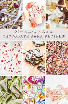 Chocolate Bark Recipes Candy Bark Ideas, Easy Chocolate Bark Recipes, Bark Chocolate Recipe, How To Make Chocolate Bark, Barks Chocolate, Chocolate Ideas Creative, Easy Bark Recipes, Bark Candy Recipes, Chocolate Bark Recipes Easy