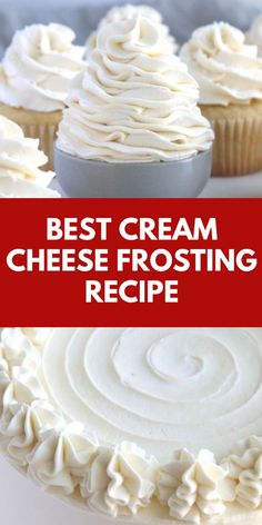 the best cream cheese frosting recipe for cupcakes