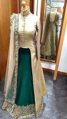 Zarah !!! Visit us at https://www.facebook.com/pages/Zarah/1578754045707532 Long Choli Lehenga, Wedding Indian, Indian Gowns Dresses, Designer Lehenga, Indian Gowns, Indian Couture, Lehenga Designs, Indian Attire