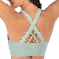 Available In Smlxl! Multiple Colors! Just Ask If Perfer A Different Color Or Size And I Will Accommodate. Moisture-Wicking Technology Metial Which Mean That You Can Enjoy Keeping Your Body Cool & Dry. Super Soft Elastic Band For Comfort & Movement Which Will Allow You Can Enjoy Sinking Into Your Practice Without Sacrificing Comfort. Built For Mid-Impact Support So You Will Get Staying Fit & Focused . Criss Criss-Cross Back Detailing Gives The V-Neck Bra Its Signature Style. But It Doesn't Just L Cute Sports Bras, Running Girl, Old Bras, 32a Bra, Girls Sports Bras, Gym Bra, Bra For Women, Strappy Sports Bras, Perfect Bra