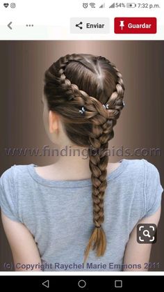 Heart Braid, Girl Hair Dos, Wacky Hair Days, Wacky Hair, Cool Braid Hairstyles, Easter Hair Bow, Cool Braids, Crazy Hair Days