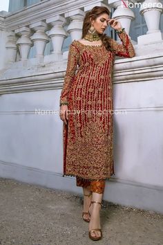 Beautiful Salwar Kameez Online for a Wedding party Long Kameez, Pakistani Dresses Party, Abaya Design, Latest Bridal Dresses, Latest Dress Design, Embellished Shirt, Pakistani Wedding Outfits, Salwar Kameez Online, Evening Gowns Elegant