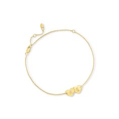 Ross-Simons - Plain - 14kt Yellow Gold Double-Heart Anklet. 9". Treat yourself to something sweet! This stylish 14kt yellow gold anklet features a double heart centered on a classic cable chain with a 1" extender. Lobster clasp, 14kt yellow gold double-heart anklet. Heart Anklet, Gold Anklet, Script Type, Double Heart, Anklet Jewelry, Something Sweet, Cable Chain, Lobster Clasp, Anklets