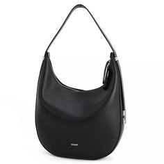 color: Black Elegant Ladies, Big Bag, Practical Design, Leather Hobo Bag, Work Bags, Chic Accessories, Wallet Fashion, Minimalist Aesthetic, Leather Hobo