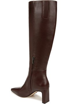 Sam Edelman Sylvia Knee High Boot (Women) | Nordstrom Brown Suede Boots, Wide Calf, Designer Boots, Suede Boots, Brown Suede, Sam Edelman, Timeless Style, Knee High Boots, Soft Leather