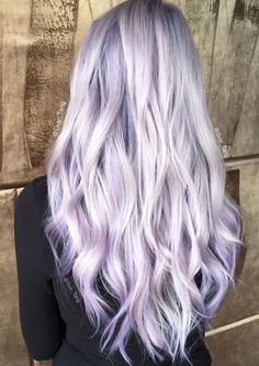 Silver Lavender Hair, Grey Hair Wig, Hair Formula, Guy Tang, Pale Lilac, Purple Highlights, Lilac Hair, Silver Hair Color, Pulp Riot