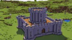 Minecraft Castle Ideas Easy, Minecraft Castle Easy, Minecraft Small Castle, Minecraft Palace, Minecraft Castle Blueprints, Minecraft Castle Designs, Minecraft Bed