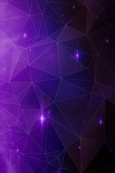 an abstract purple background with stars and lines