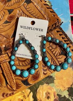 Elegant Southwest Teardrop Cowgirl Earrings Length: 3" Teardrop Pendant Chandelier Earrings As Gift, Gift Chandelier Earrings With Teardrop Pendant, Single Teardrop Earring, Turquoise Teardrop Pearl Drop Earrings, Cowgirl Earrings, Boot Cuffs, Earring Sale, Christmas Wishlist, Turquoise Earrings