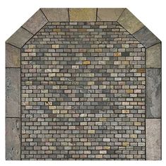 Diamond Hearths Western Flagstone Traditional Edge Type I Hearth Pad Flagstone Hearth, Wood Stove Hearth Pads, Modern Gas Fireplace, Gas Stove Fireplace, Hearth Pad, Hearth Pads, Wood Stove Hearth, Wall Stove, Stove Installation