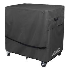 PRICES MAY VARY. Guaranteed to fit cooler cart size up to 40"(L)x20"(W)x34”(H). Actual cover size is 42"(L)x22"(W)x34”(H). Made of top quality 600D polyester canvas complex with waterproof backing. Tough enough to keep rain, hail, snow, dust, leaves and bird droppings away. ULTCOVER provides 3 years warranty and guarantees to be 100% waterproof with seams taped, it’s a “WATERPROOF & BREATHABLE” cover. Well-made structured air vent at the both side stay open to prevent wind lofting, plastic clips Fire Pit Table Cover, Cooler Cart, Patio Cooler, Rolling Cooler, Outdoor Cooler, Ice Chest Cooler, Black Patio, Bench Covers, Umbrella Cover