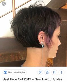 Brunette Pixie Cut, Brunette Pixie, Pixie Bob Haircut, Best Pixie Cuts, Haircut For Older Women, Short Pixie Haircuts, Short Pixie Cut