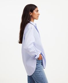 Relaxed Button-Up Shirt | Madewell Fall Wear, Madewell, Button Downs, Button Up Shirts, Work Wear, Top Shirt, Button Down Shirt, Button Up, How To Wear