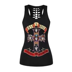 Hi sweetie, you must be a fan of slash and Axl Rose's exceptional voice. You're in the best place! Discover a tank top select gun n roses for this summer! Express your passion! High-quality 3D printing: A deadly look in any situation Material: Polyester, Spandex. Comfort: shoulder openings for a better range of motion Anti-bacterial anti-smell: ionization of the fibers to stay dry FREE STANDARD SHIPPING Refer to the size guide below. It is recommended to take 1 size above your usual size. Harley Davidson Womens Clothing, Rose Cool, Concert Outfit Plus Size, Chick Style, Rose Tank Top, Poker Party, Rocker Chick, Skull Dress, Tank Top Pattern