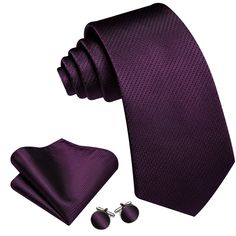 Brand: Barry Wang Material: 100% Silk What You Get: Same design Tie, Pocket Square & Cufflinks? Size: Necktie in 59" Length & 3.35" width at the tip, pocket square in 9"x 9"size Quality: Barry Wang Focus on Ties for Many Years, Good Quality Interlining Makes Our Ties Weighted and Elastic, Which are Easily Designed for A Perfect Knot.For More Quality Stylish Ties with Unbeatable Price, Please Click Our shop to Check More.With So Much Choice and Impeccable Quality, There's No Excuse Not to Have A Purple Ties, Necktie Pattern, Champagne Shirt, Timeless Color Palette, Purple Bow Tie, Blue Necktie, Burgundy Shirt, Necktie Set, Floral Vests