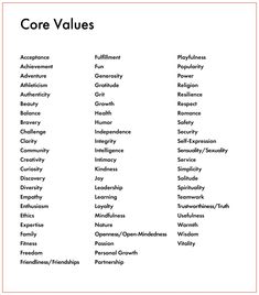 Personal Core Values, Cbt Therapy, Values List, My Therapist, Cup Of Jo, Core Values, Do You Know What, Journal Writing, Self Improvement Tips