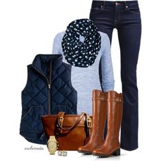 Riding Boot Outfits, Outfits Polyvore, Casual Fall Outfits, Fashion Mode, Boots Outfit, Polyvore Outfits