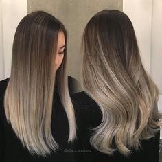 Brown Ombre Hair Color, Balayage Straight Hair, Brown Ombre Hair, Ombre Hair Blonde, Balayage Blonde, Hair Appointment, Ash Brown