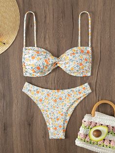 Bright Bikinis, Preppy Inspiration, Preppy Jewelry, Summer Swim Suits