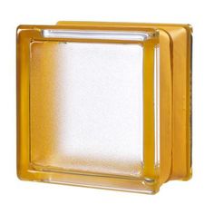 an empty yellow plastic box on a white background